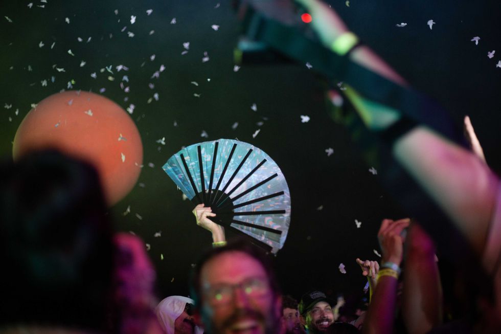 Crowd watching The Flaming Lips at Austin Psych Fest 2026