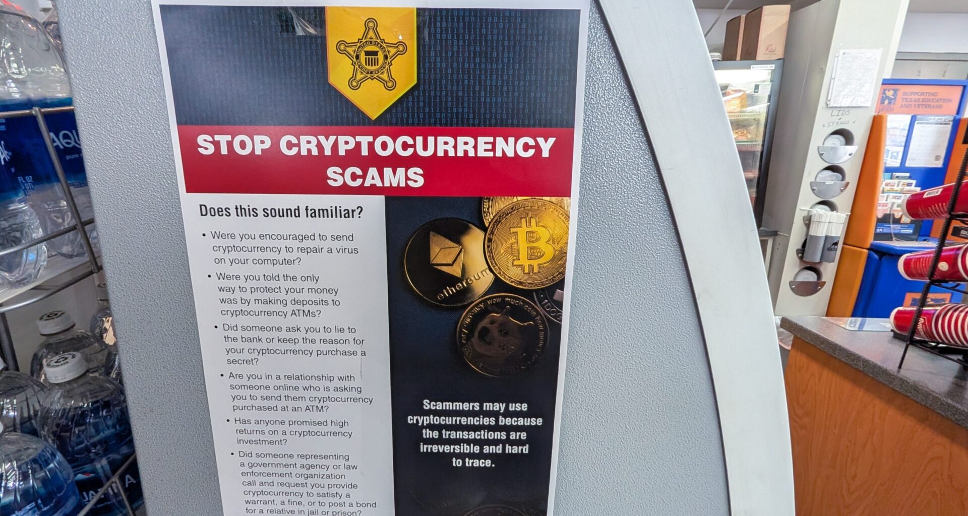 San Antonio to crack down on Bitcoin ATM scams with warning sign