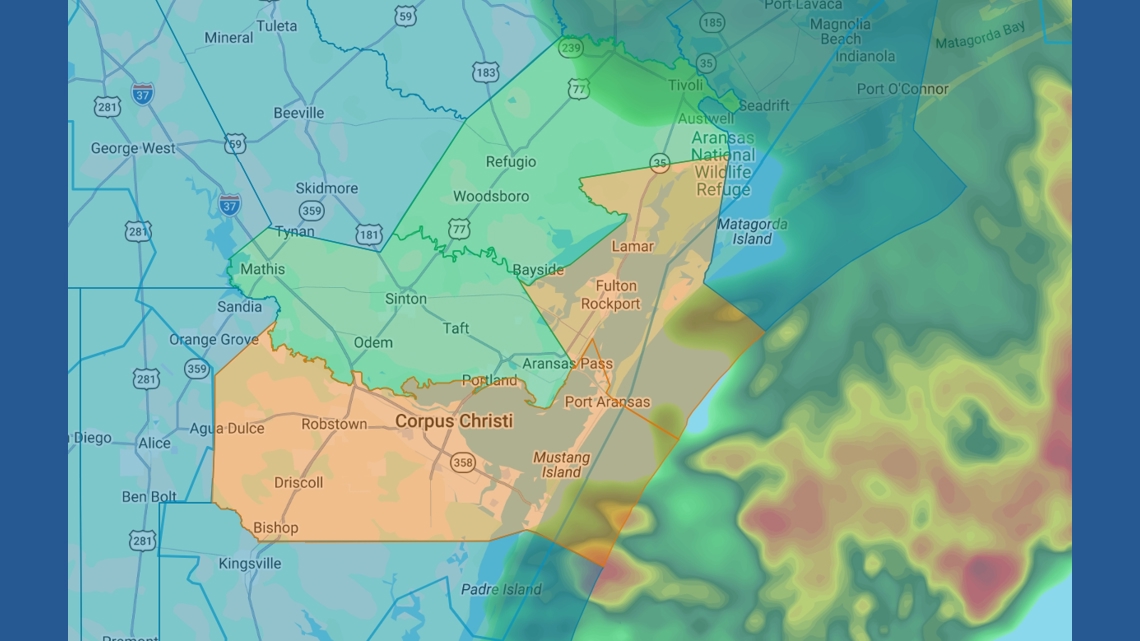 More than 10,000 residents remain without power across Coastal Bend as storms moves out