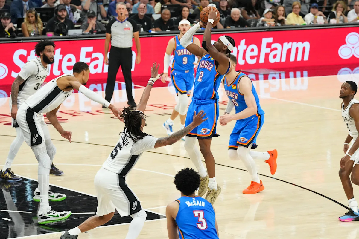Photos: Best images from Thunder's 103-82 Game 4 loss to Spurs