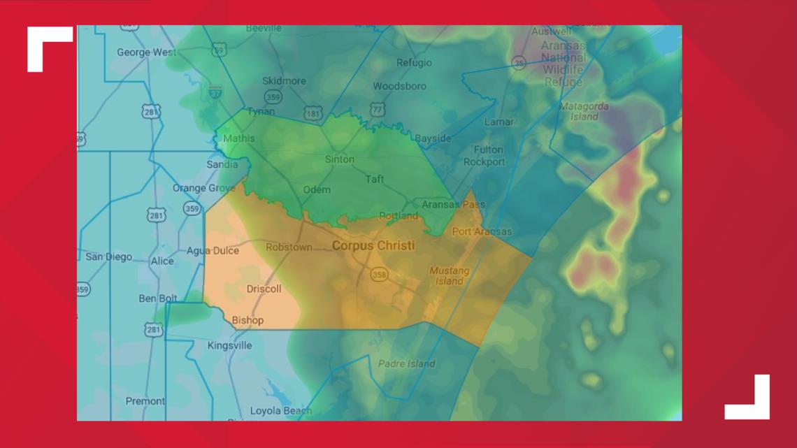 More than 10,000 without power across the Coastal Bend