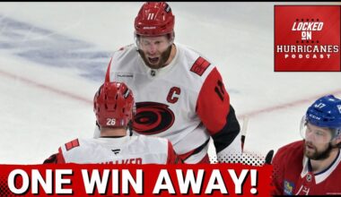 ONE MORE! Carolina Hurricanes Eyeing Chance to Clinch Stanley Cup Final Berth in Game 5
