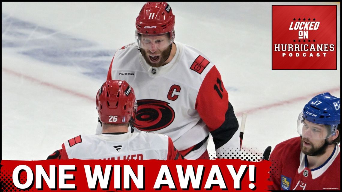 ONE MORE! Carolina Hurricanes Eyeing Chance to Clinch Stanley Cup Final Berth in Game 5