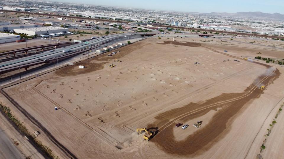 FORM375 at Paso Del Norte will comprises four industrial buildings totaling 802,604 square feet, anchored by a 513,074-square-foot flagship cross-dock facility. (Photo: FORM375)