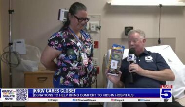 KRGVCares Closet donations helping bring comfort to hospitalized children