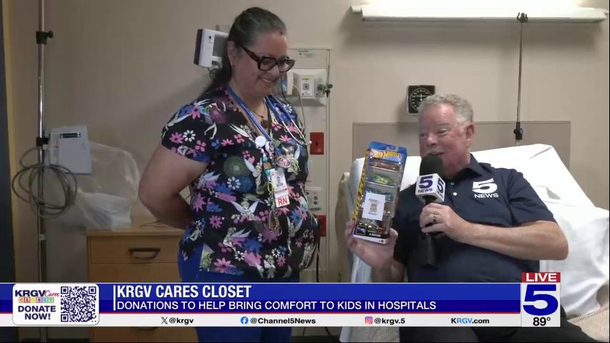 KRGVCares Closet donations helping bring comfort to hospitalized children