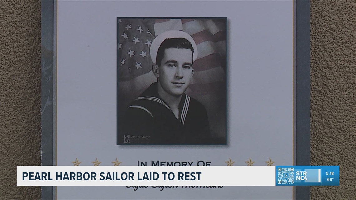 Pearl Harbor sailor Clyde McMeans laid to rest 84 years later