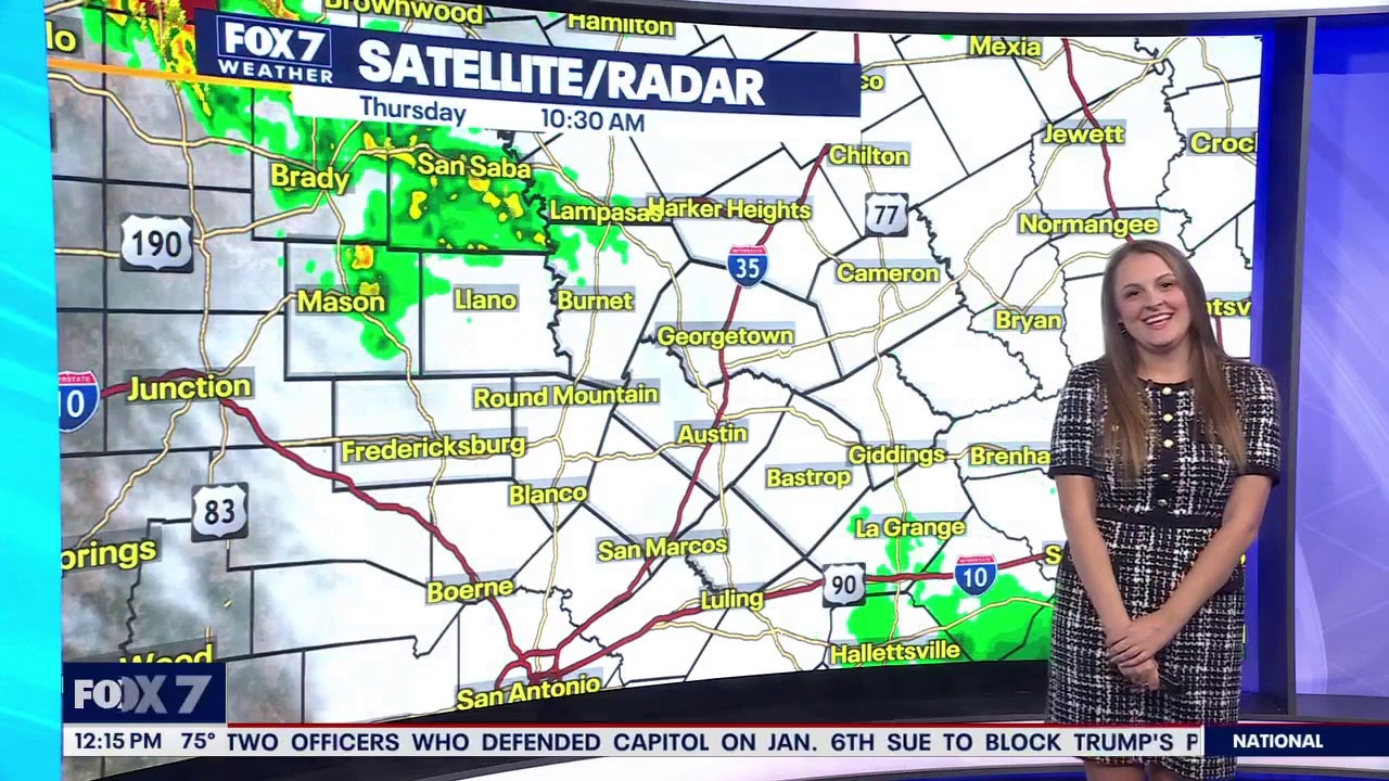Austin weather: Chances for rain continue