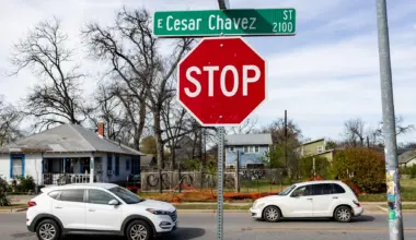 It could cost $1.2 million to rename Austin's Cesar Chavez Street