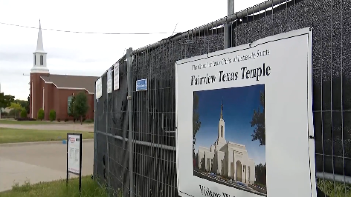 Fairview mayor asks LDS Church to reconsider temple steeple height – NBC 5 Dallas-Fort Worth
