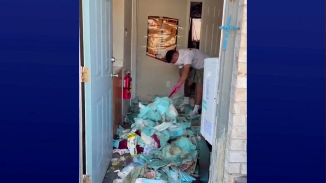 Veteran facing eviction receives help from Corpus Christi cleaning company