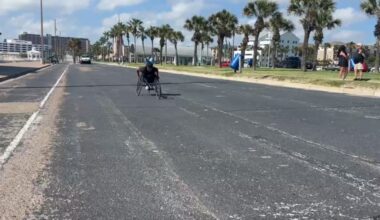 Corpus Christi sophomore student aims to make Beach to Bay history as first wheelchair racer