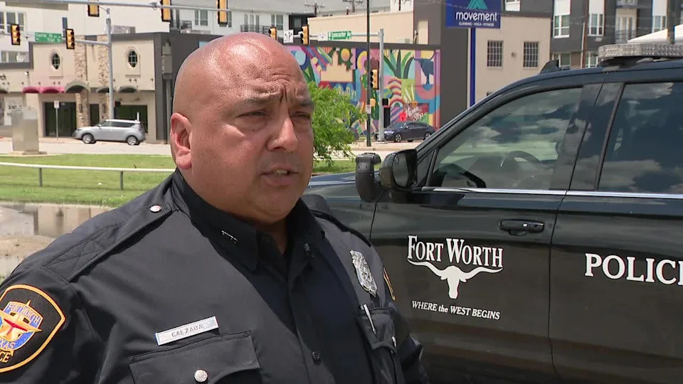 <div>Fort Worth Police Officer Buddy Calzada</div>
