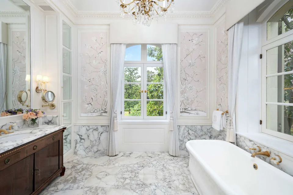 Dallas' Crespi Estate is listed at $64 million, making it the most expensive home for sale in Texas. (Courtesy of Briggs Freeman Sotheby's International Realty)
