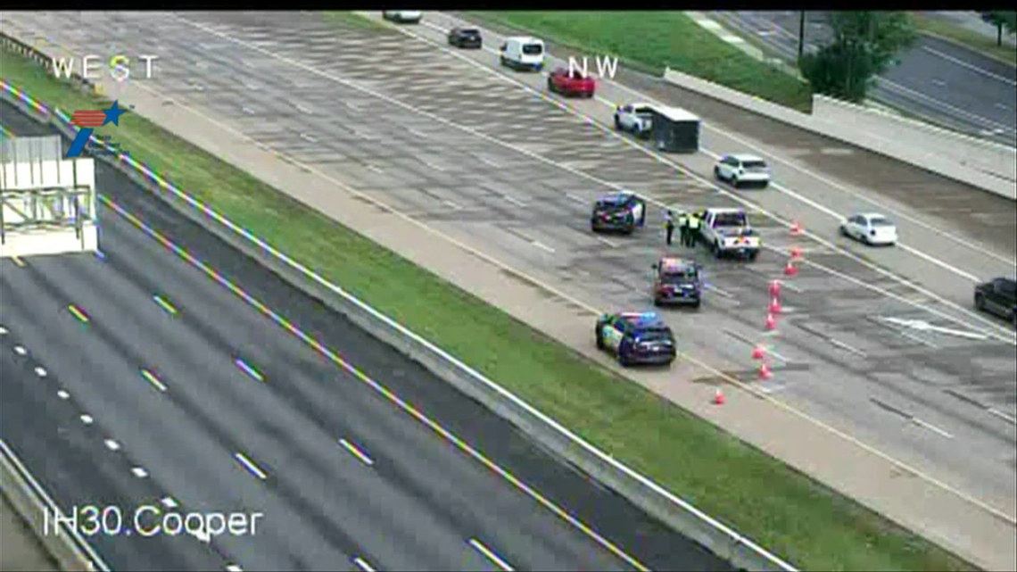 4 vehicles involved in fatal crash on Interstate 30 in Arlington, officials say