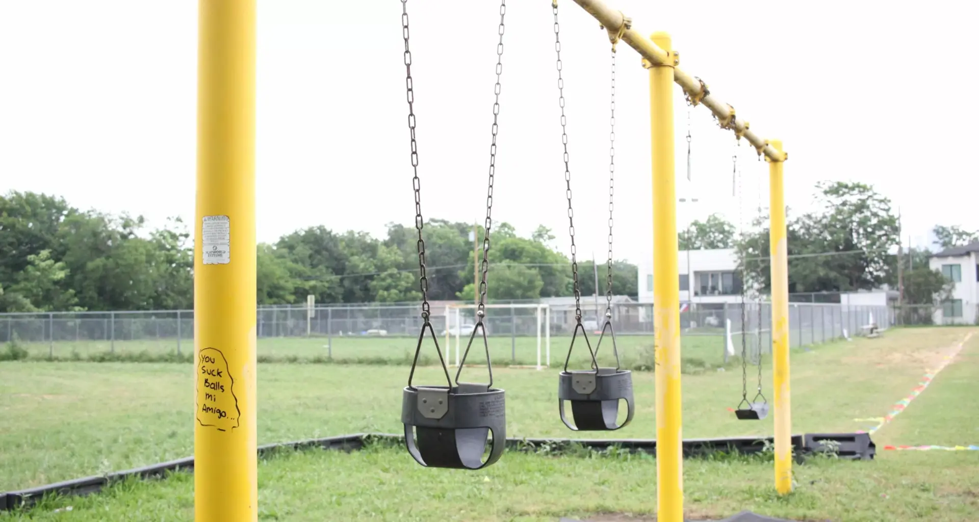 dallas playground swings