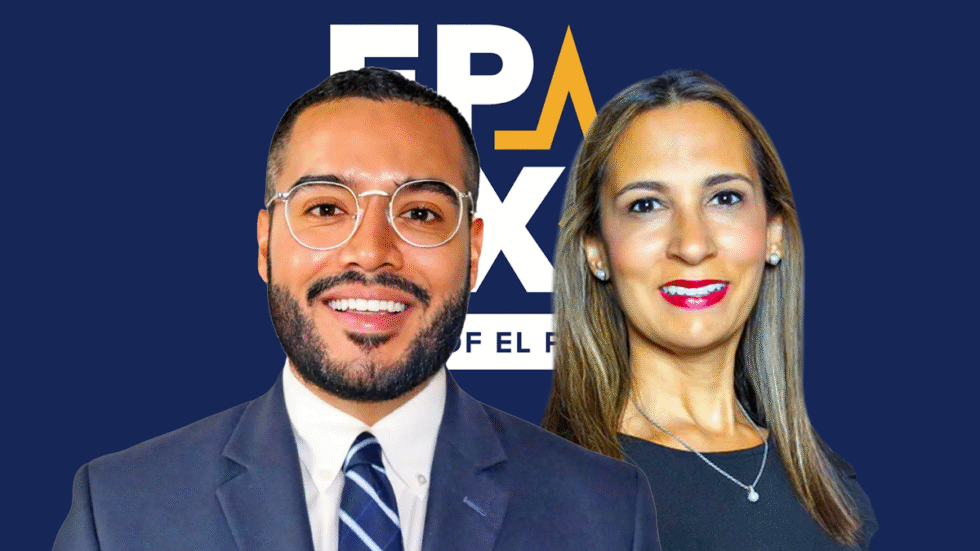 A picture of Ivan Niño on the left and Alejandra Chávez on the right.