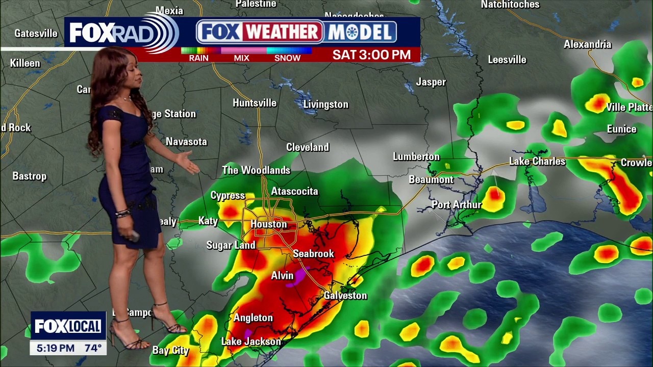 Houston weather: Storms before, after Mother's Day