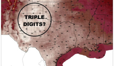 Texas heat wave could bring first 100-degree days to parts of the state. Here’s where