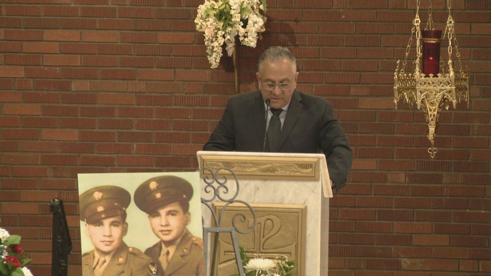 Laid to rest: El Paso family honors World War II Veteran Manuel Louis Santoscoy. May 12, 2026. Credit: KFOX14/CBS4