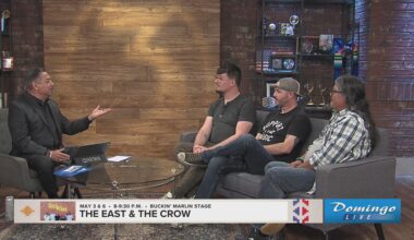 The East & the Crow talk new projects, Buc Days setlist on Domingo Live