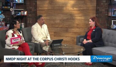 Domingo Live talks NMDP Night at the Corpus Christi Hooks