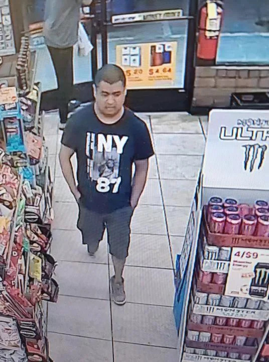 Photo of the alleged suspect who robbed a convenience store in Northeast El Paso. Courtesy of Crime Stoppers of El Paso.