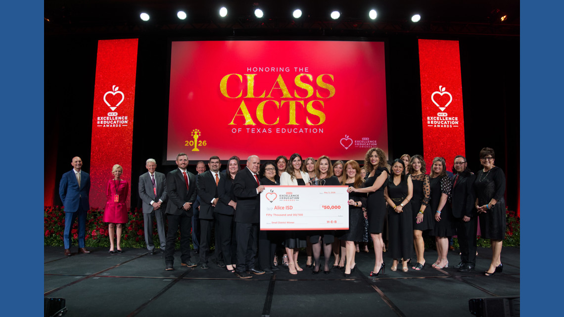 Alice ISD, CCISD win H-E-B excellence in education awards
