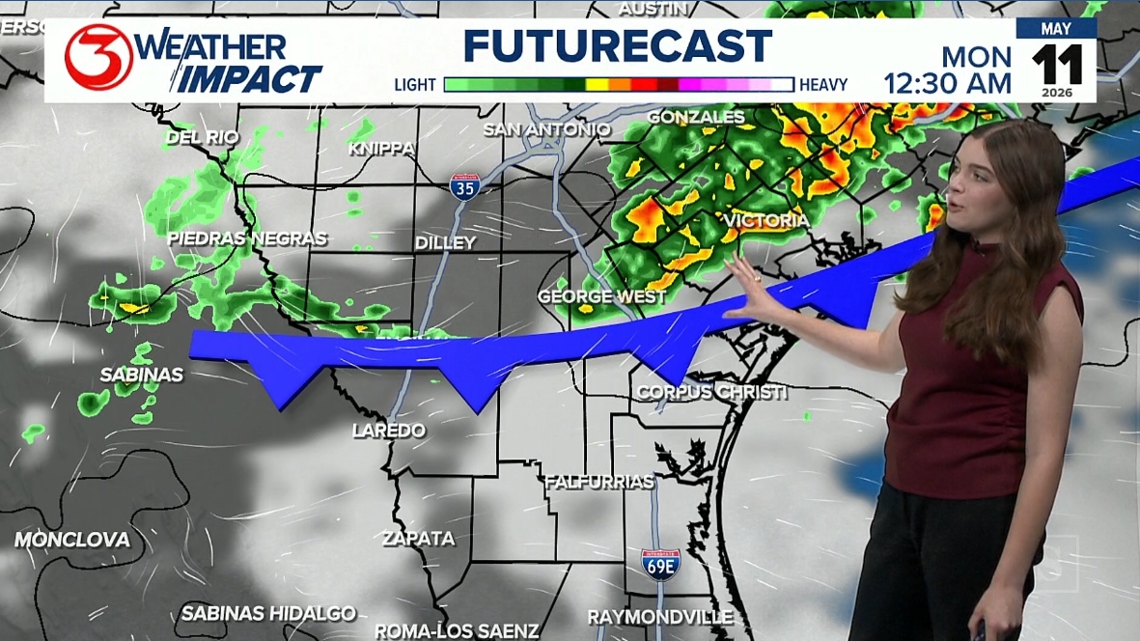 Hot and humid for Mother's Day with a chance of storms overnight
