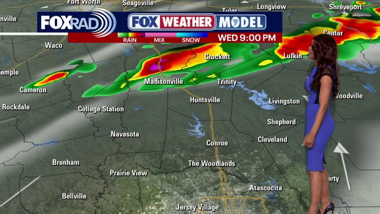 Houston weather: Scattered storms possible on Wednesday
