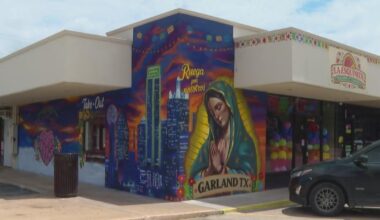 Garland restaurant says it may be forced to paint over Virgin of Guadalupe mural weeks after opening