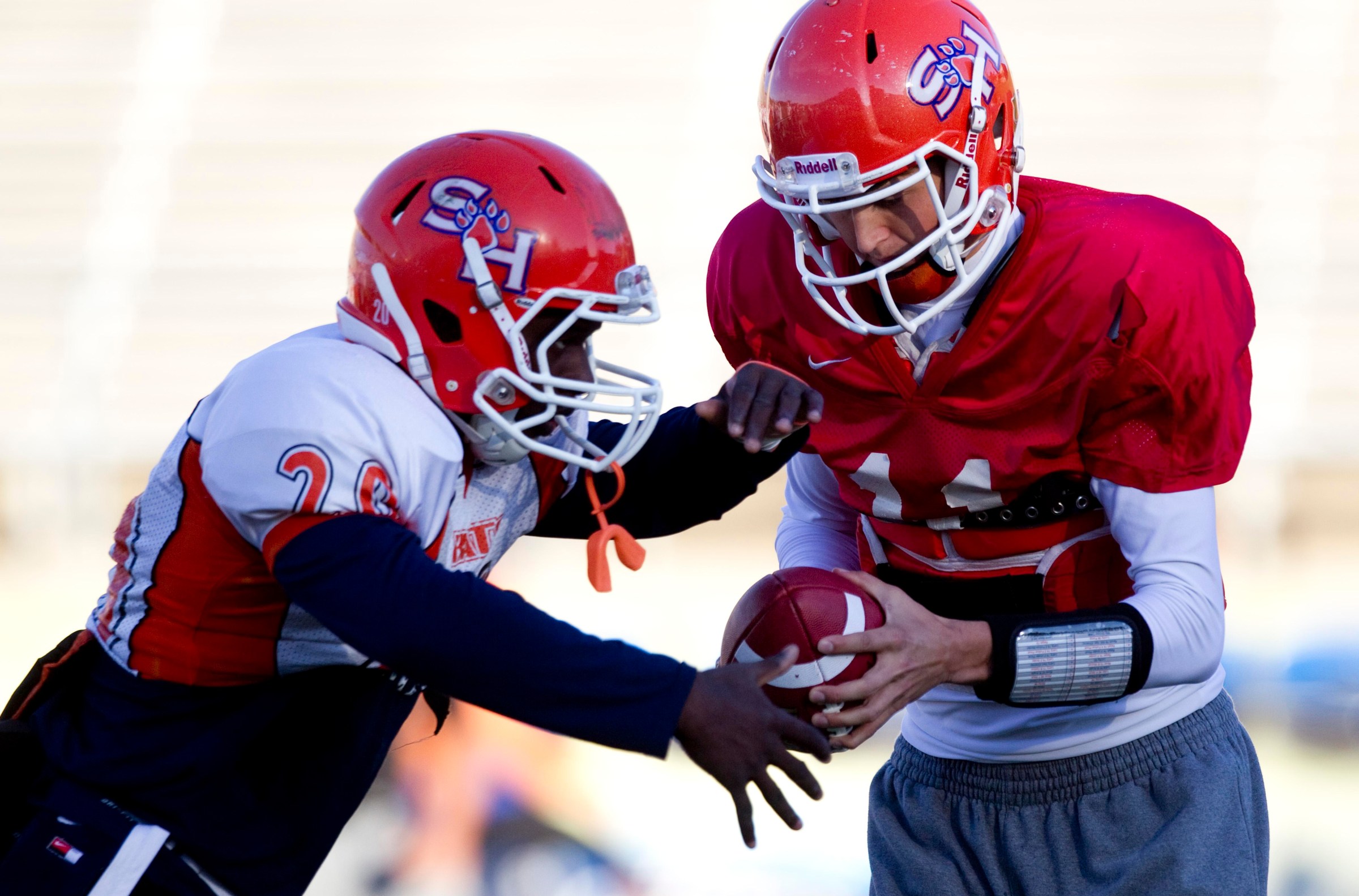 Tim Flanders rushed for 1,644 yards and 22 touchdowns in 2011.