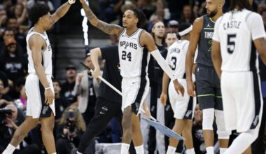 Spurs vs. Timberwolves player grades: San Antonio blows out Minnesota to tie the series