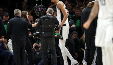 San Antonio Spurs' Wembanyama won't face further sanction for elbowing Naz Reid, AP source says