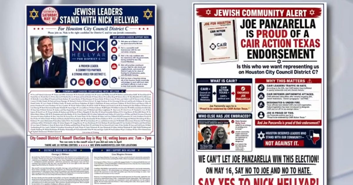 Houston Jewish leaders issue protest against council candidate backed by CAIR
