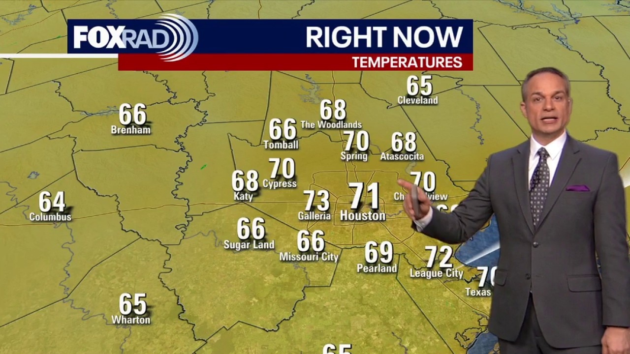 Houston weather: Sunny, hazy Thursday in the 90s