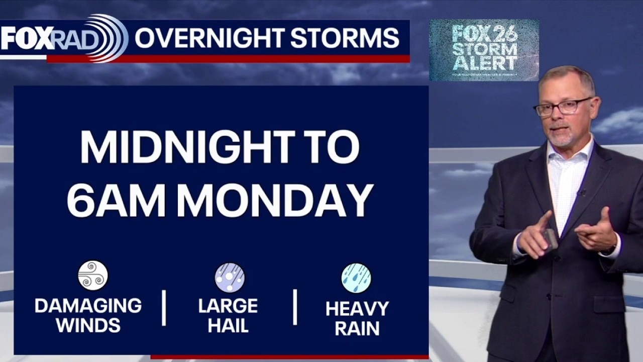 Houston weather: May 10 evening forecast