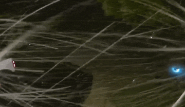 Wind Whips Rain as Severe Weather Moves Through Texas