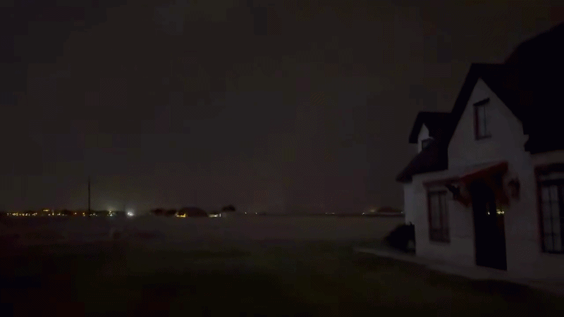 Funnel Cloud Spotted as Severe Storm Moves Across West Texas