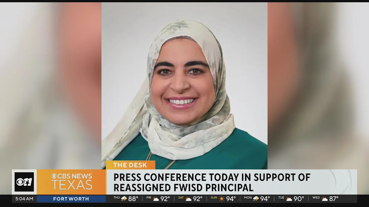 Muslim principal in Fort Worth ISD reassigned, sparking controversy