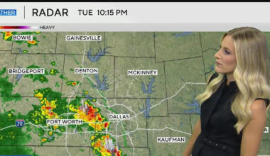 Heavy rain returns to Dallas-Fort Worth as flood‑prone areas face more storms