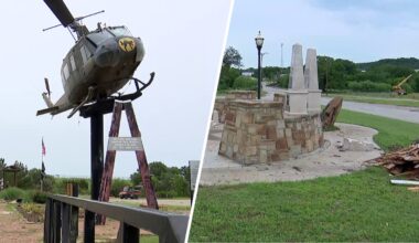 Mineral Wells EF-3 tornado damages helicopters and memorials – NBC 5 Dallas-Fort Worth