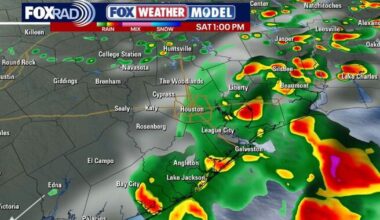 Houston weather: Isolated storms from unsettled system