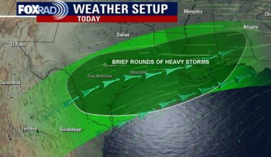 Houston weather: Spotty, strong storms today, Saturday