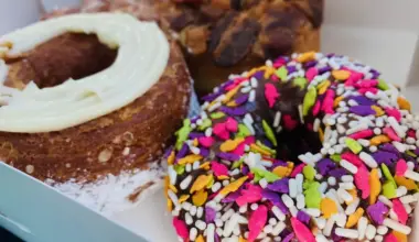 a box of doughnuts from Jarams