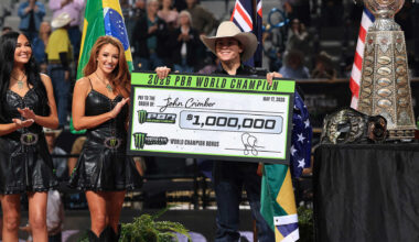 Progressive Insure the Win: John Crimber sweeps Championship Sunday with pair of 90s, two round wins to be crowned 2026 PBR World Champion