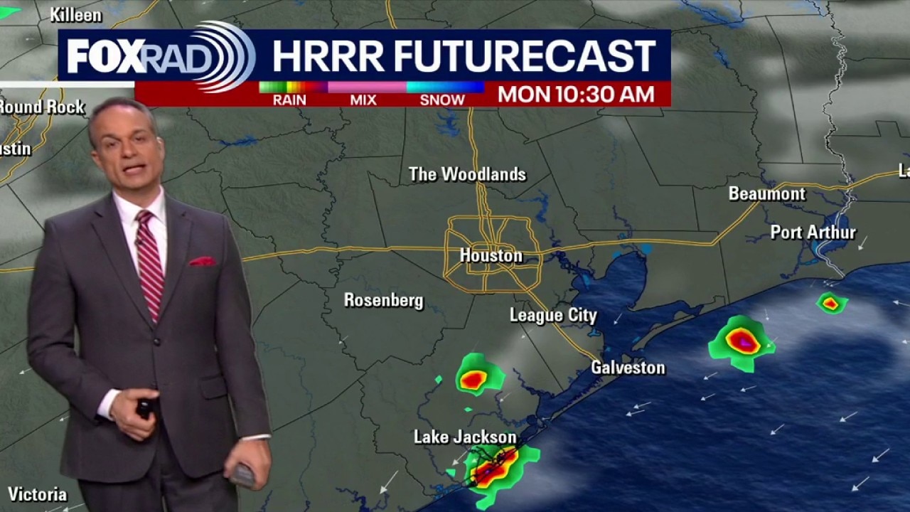 Houston weather: Very warm Memorial Day, low storm chances