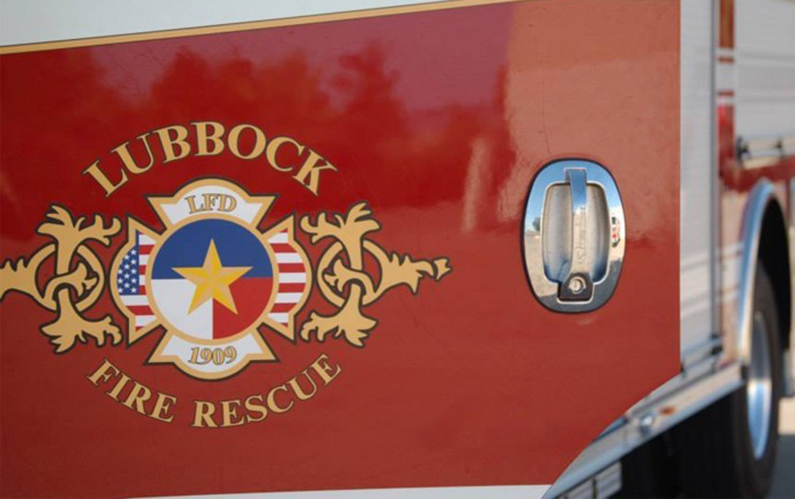 Thursday evening fire reported in central Lubbock