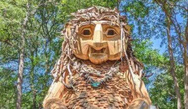 Artist and community mourn Austin's damaged wooden troll