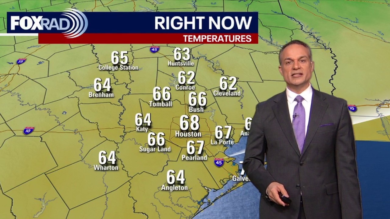 Houston weather: Mostly sunny, warm Tuesday in the 80s